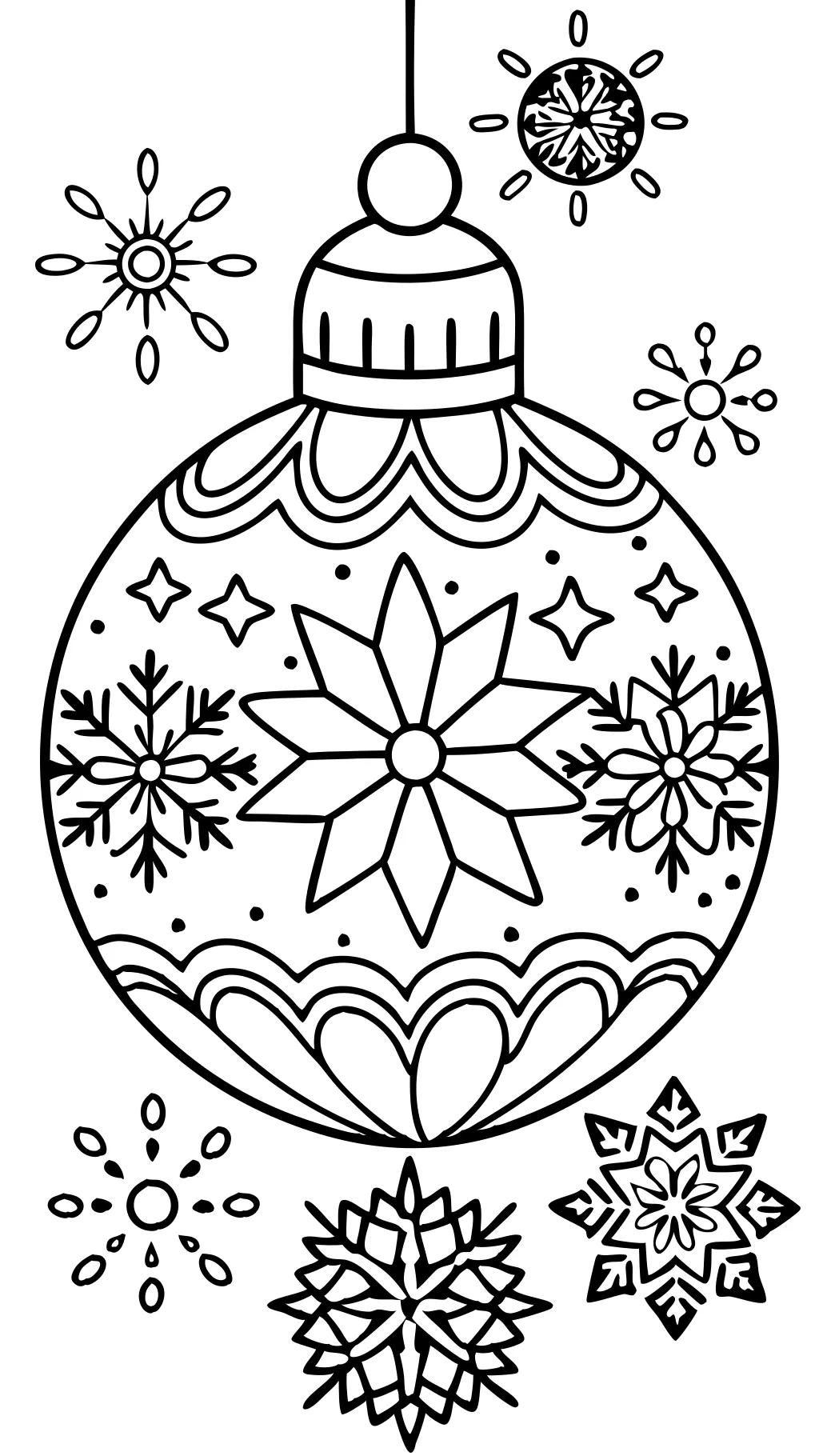 coloriages de Noël imprimables gratuits pour adultes